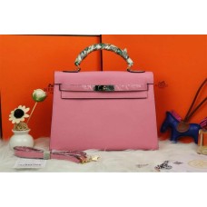 Hermes Kelly 32cm Epsom Lederhandtasche Rosa