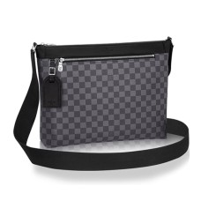 Louis Vuitton N40004 Mick MM Umhängetasche Damier Graphite Canvas