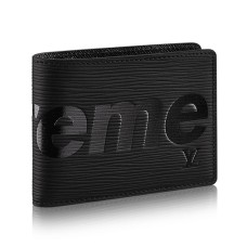 Louis Vuitton x Supreme Slender Wallet M67718 Epi-Leder