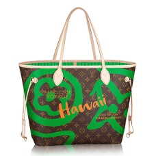 Louis Vuitton Neverfull MM M44198 Monogramm Leinwand