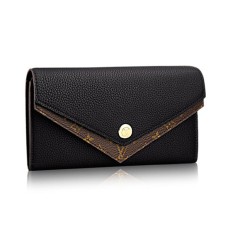 Louis Vuitton Doppel-V-Geldbörse M64319 Taurillon-Leder