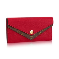 Louis Vuitton Doppel-V-Geldbörse M64317 Taurillon-Leder