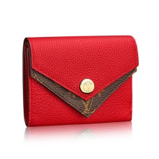 Louis Vuitton Doppel-V-Kompaktgeldbörse M64419 Taurillon-Leder