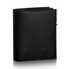 Louis Vuitton Smart Wallet M64007 Epi Leder Schwarz