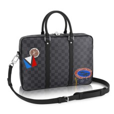 Louis Vuitton Porte-Dokumente Voyage PM N41053 Damier Graphite Canvas