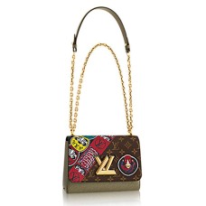 Louis Vuitton Twist MM M43497 Monogramm Leinwand