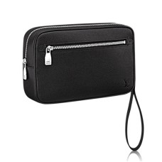 Louis Vuitton Kasai Kupplung M33409 Taiga Leder