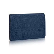 Louis Vuitton Umschlag Carte de Visite M64022 Taiga Leder