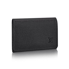 Louis Vuitton Umschlag Carte de Visite M64021 Taiga Leder