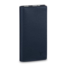 Louis Vuitton Brazza Geldbörse M30161 Taiga Leder