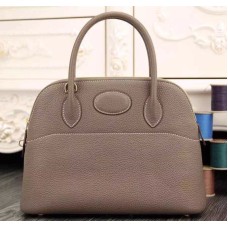 Hermes Bolide 31cm Togo Leder Elephant Grey Tasche