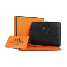 Hermes Bi-Fold Geldbörse H006 schwarz