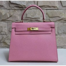 Hermes Kelly 28cm Epsom Lederhandtasche Rotgold