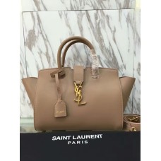 YSL Downtown Cabas Tragetasche 30 cm Apricot