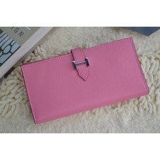 Hermes Kalbsleder Geldbörse H005 H Rosa