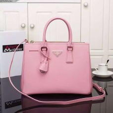 Prada Galleria Tasche 2274 Saffiano Leder 33cm Rosa