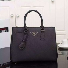 Prada Galleria Tasche 2274 Saffiano Leder 33cm Schwarz
