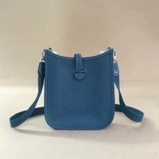 Hermes Mini Evelyne TPM Tasche Blau