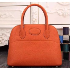 Hermes Bolide 31cm Togo Leder Orange Tasche