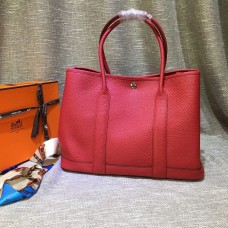 Hermes Garden Party Handtasche groß 36cm rot