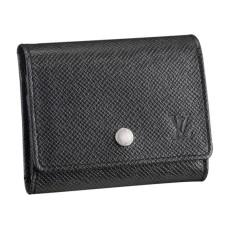 Louis Vuitton M32562 Serguei Geldbörse Taiga Leder
