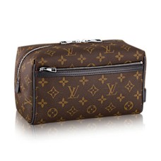 Louis Vuitton M40378 Kulturbeutel Monogram Makassar Canvas