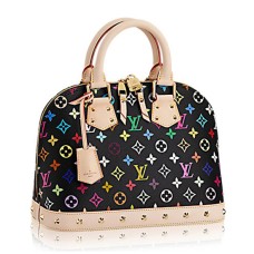 Louis Vuitton M40444 Alma PM Tragetasche Monogram Multicolore Canvas