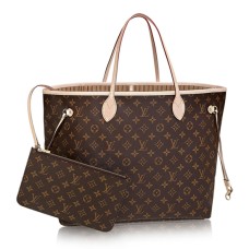 Louis Vuitton M40990 Neverfull GM Umhängetasche Monogram Canvas