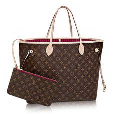 Louis Vuitton M41180 Neverfull GM Umhängetasche Monogram Canvas