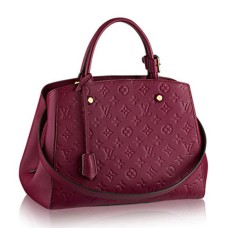 Louis Vuitton M41196 Montaigne MM Tragetasche Monogram Empreinte Leder