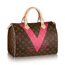 Louis Vuitton M41533 Speedy 30 Monogram V Tragetasche Monogram Canvas