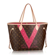 Louis Vuitton M41602 Neverfull MM Umhängetasche Monogram Canvas