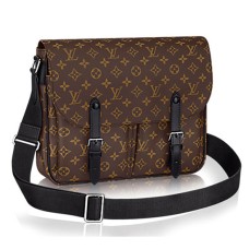 Louis Vuitton M41643 Christopher Umhängetasche Monogram Makassar Canvas