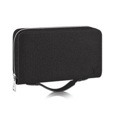 Louis Vuitton M42097 Zippy XL Geldbörse Taiga Leder