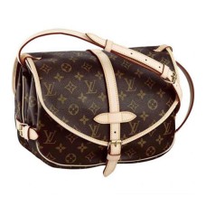 Louis Vuitton M42256 Saumur Umhängetasche Monogram Canvas