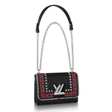 Louis Vuitton M42778 Twist MM Umhängetasche Epi Leder