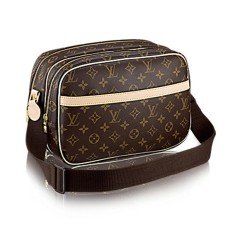 Louis Vuitton M45254 Reporter PM Umhängetasche Monogram Canvas