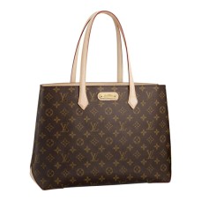 Louis Vuitton M45644 Wilshire MM Umhängetasche Monogram Canvas