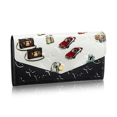 Louis Vuitton M50371 Sarah Brieftasche Monogramm Vernis