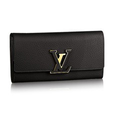 Louis Vuitton M61248 Capucines Geldbörse Taurillon Leder