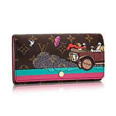 Louis Vuitton M61359 Sarah Brieftasche Evasion Monogram Canvas