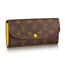 Louis Vuitton M61535 Emilie Geldbörse Monogramm Leinwand