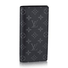 Louis Vuitton M61697 Brazza Geldbörse Monogram Eclipse Canvas