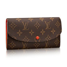 Louis Vuitton M62011 Emilie Geldbörse Monogramm Canvas