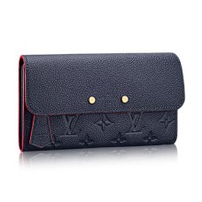 Louis Vuitton M62127 Pont-Neuf Geldbörse Monogram Empreinte Leder