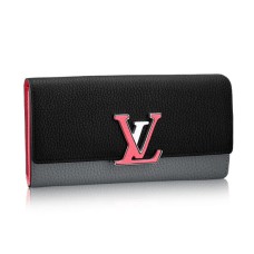 Louis Vuitton M62128 Capucines Geldbörse Taurillon Leder