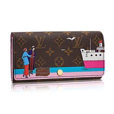 Louis Vuitton M62137 Sarah Geldbörse Monogramm Leinwand