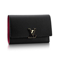 Louis Vuitton M62157 Capucines Kompakte Brieftasche aus Taurillon-Leder