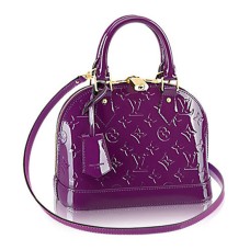 Louis Vuitton M90102 Alma BB Tragetasche Monogramm Vernis