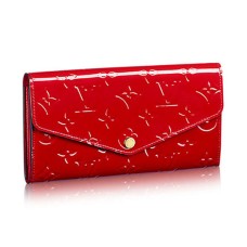 Louis Vuitton M90208 Sarah Brieftasche Monogramm Vernis